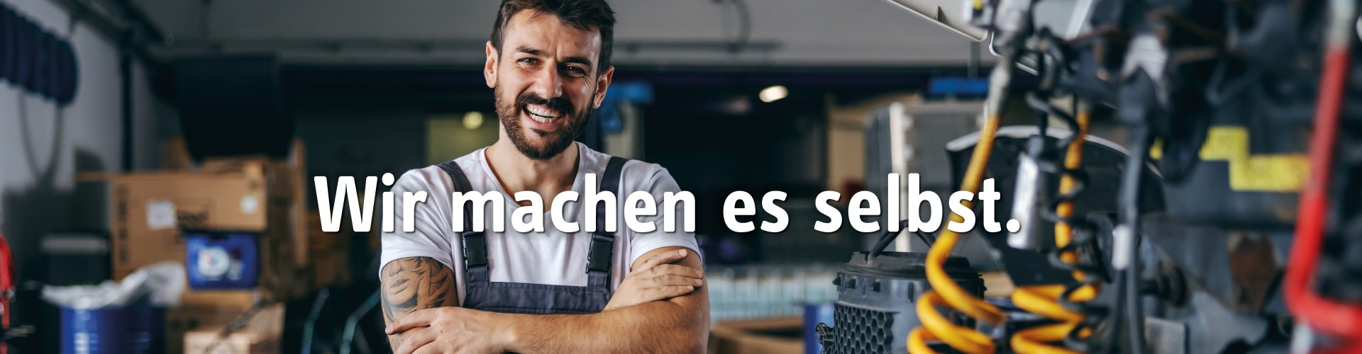 Wir machen es selbst.