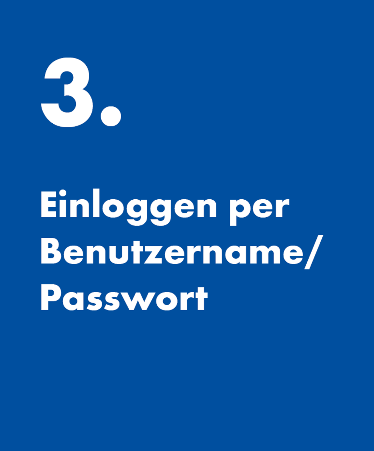 3. Anmeldung Secure Gateway Portal