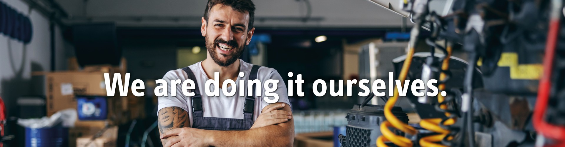 We are doing it ourselves.